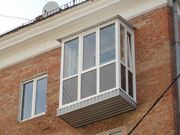 Остекление балконов. Низкие цены. Пластиковый балкон